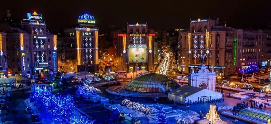 Новый год 2020 в Киеве
